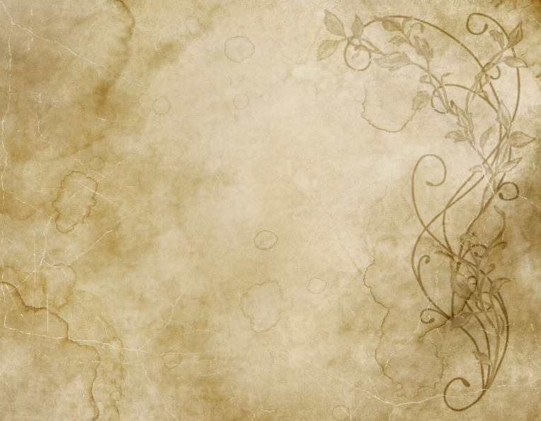 large image of floral paper canvas or parchment